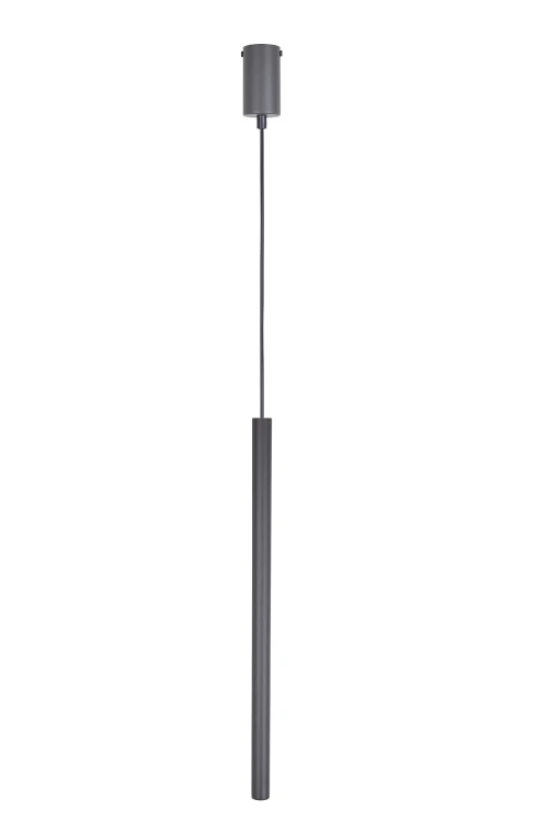 Lampa wisząca pojedyncza Sopel  1 oliwka – elegancja w minimalistycznej formie podłużnej rurki 50cm długości.jpg