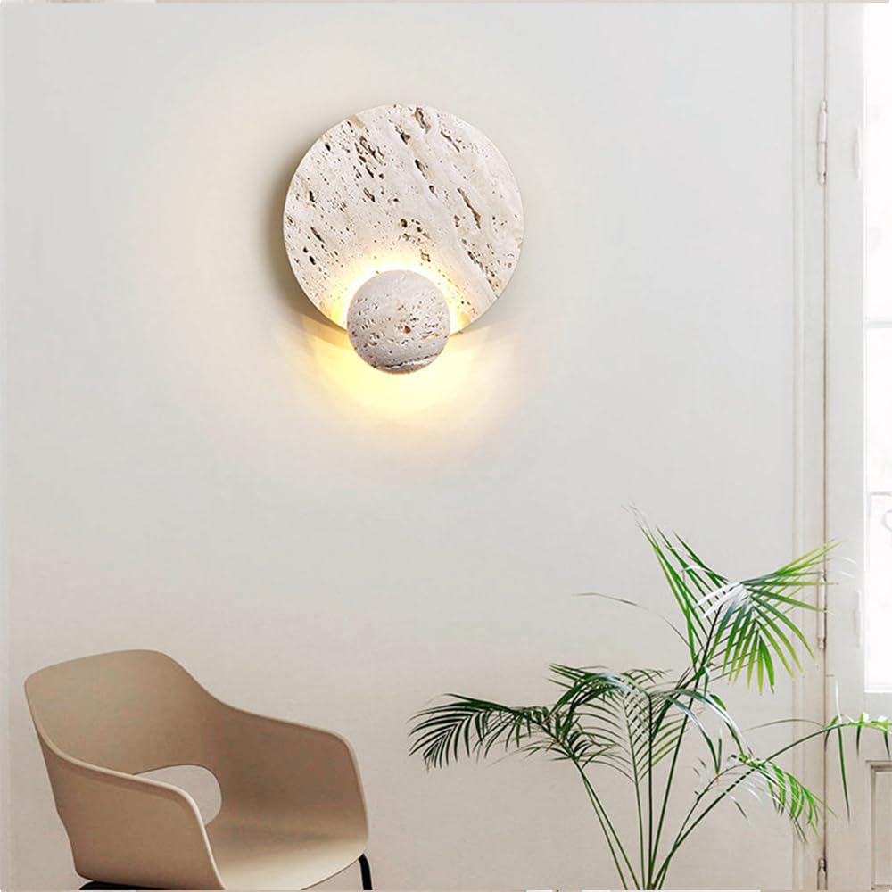 kinkiet z trawertynu Natural oświetlający salon – nastrojowe oświetlenie LED 4W z naturalnego kamienia.jpg