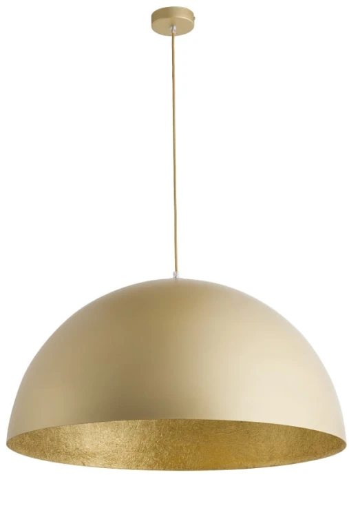 Sfera Sigma wisząca lampa sferyczna kolor złoty średnica 35, 50, 70, 90 cm