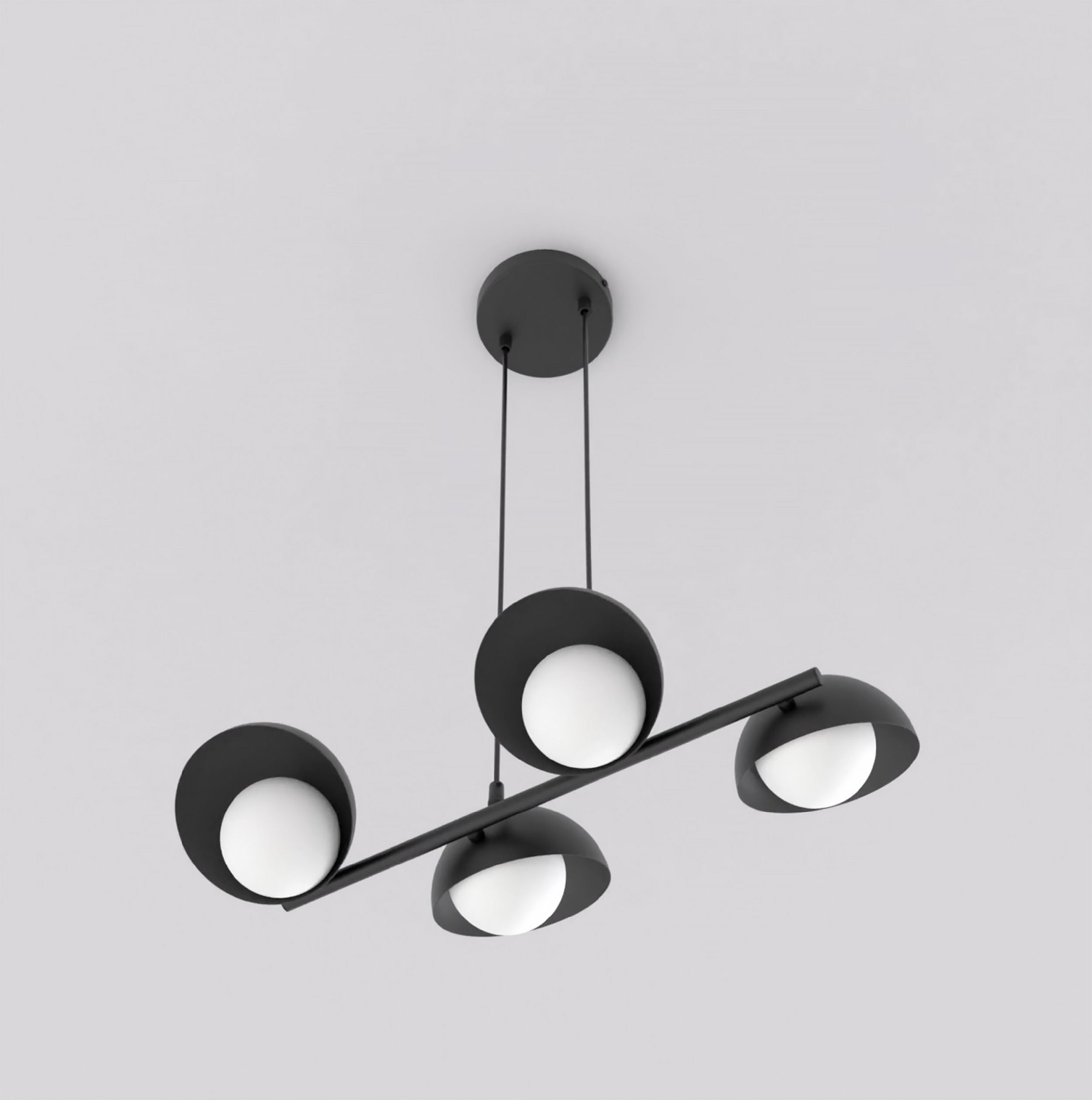 Boom 4 Black – designerska lampa wisząca z regulowanym zawieszeniem, idealna do nowoczesnych wnętrz.jpg