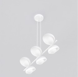 Designerska biała lampa Boom 6 oświetlenie sufitowe z regulacją wysokości.jpg