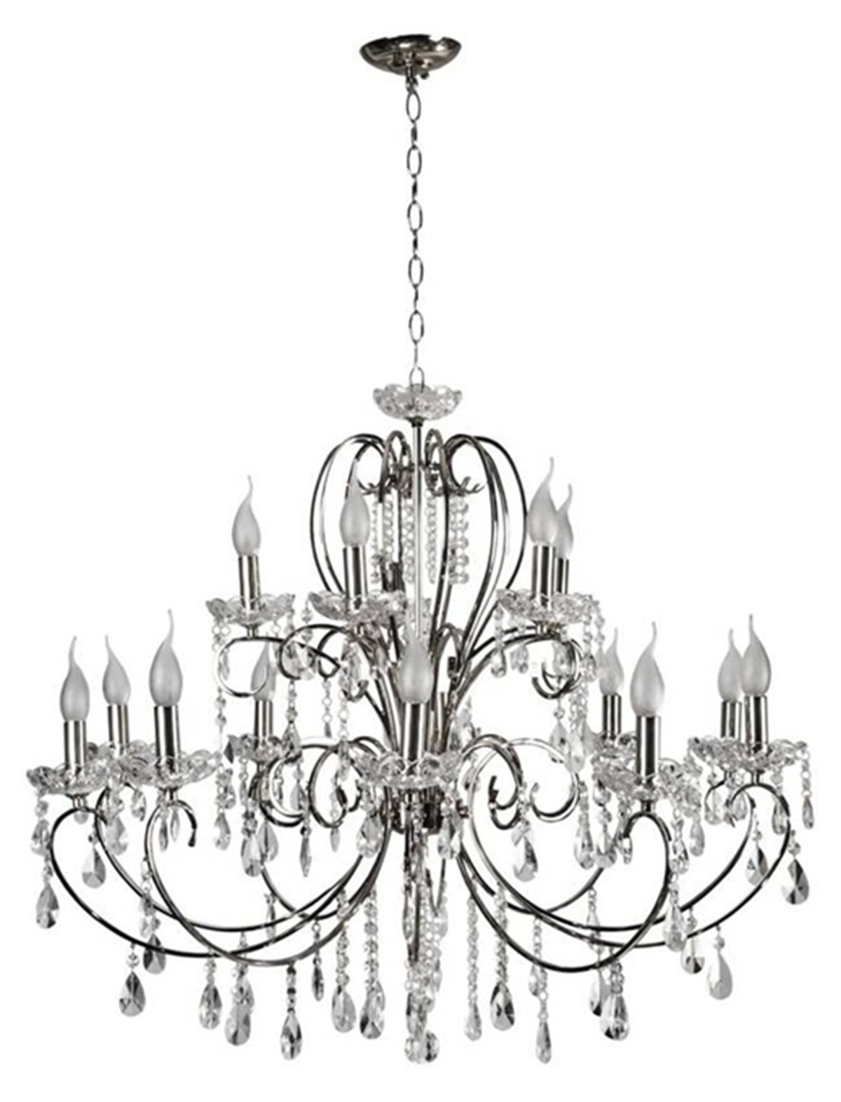 Aurora Chrom Crystal 15 czarny żyrandol kryształowy do luksusowego salonu.jpg