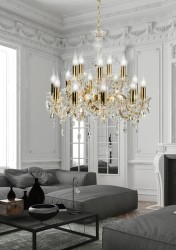 Maria Teresa Gold 15 złoty żyrandol kryształowy do salonu glamour.jpg