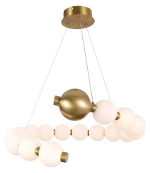 Twiny S lampa wisząca nowoczesna, pierścień otwarty, średnica 60 cm, LED 24W, mleczne klosze.jpg
