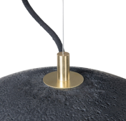 SFERA XL  betonowa lampa sufitowa, średnica 62 cm