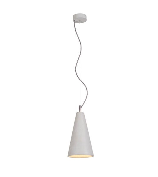 KOBE 2 betonowa lampa sufitowa, wysokość 29 cm
