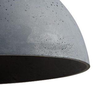SFERA XL  betonowa lampa sufitowa, średnica 62 cm