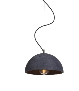 SFERA M betonowa lampa sufitowa, średnica 32 cm