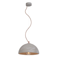 SFERA M betonowa lampa sufitowa, średnica 32 cm
