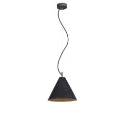 KOBE 3 betonowa lampa sufitowa, wysokość 21 cm