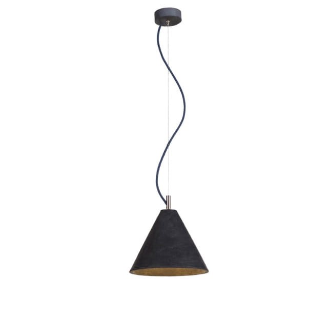 KOBE 3 betonowa lampa sufitowa, wysokość 21 cm