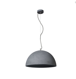 SFERA L betonowa lampa sufitowa, średnica 47 cm
