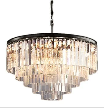 Żyrandol kryształowy kaskada Quartz Fall XL  80cm